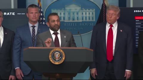 . @FBIDirectorKash : "We stood up a task force out in Northern Virginia...