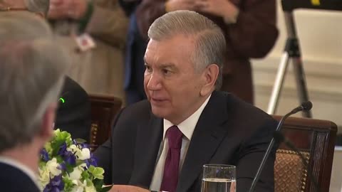 President of UZBEKISTAN to President Trump