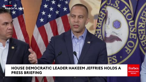 Hakeem Jeffries Asked Point Blank If He Is Feeling Betrayed By Chuck Schumer As Shutdown Looms