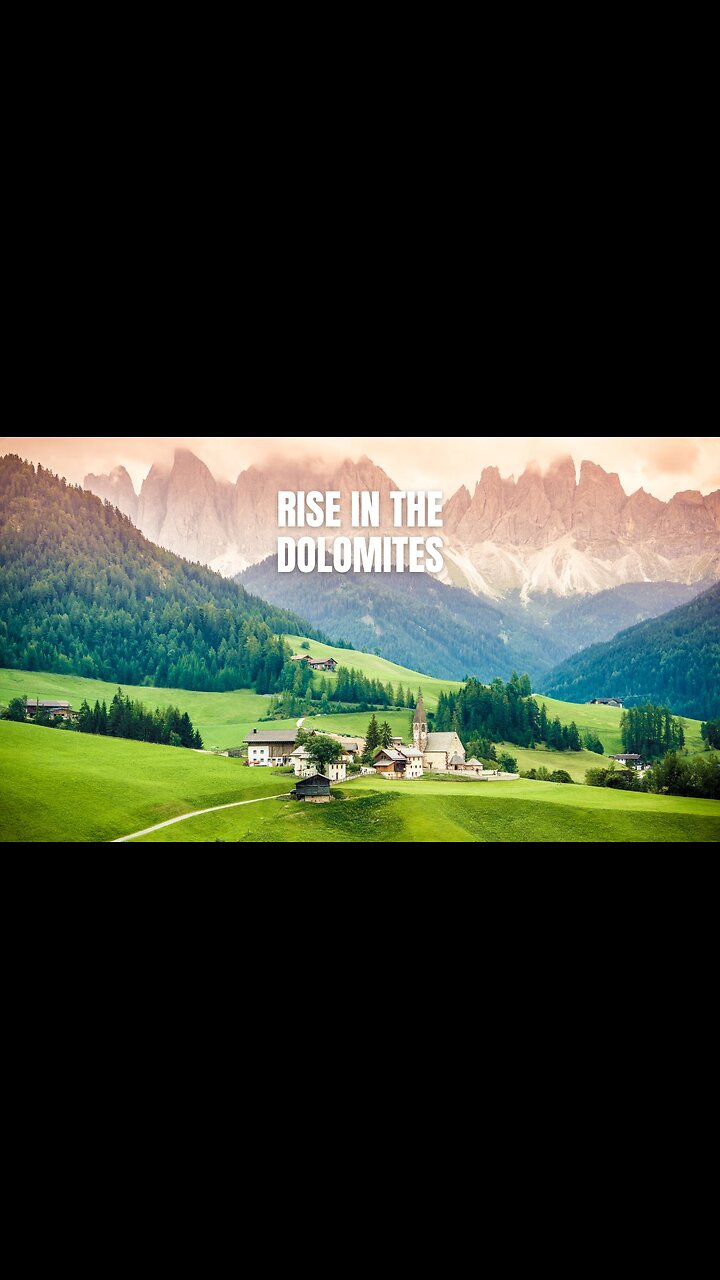 Where the Alps Wake Up in Gold