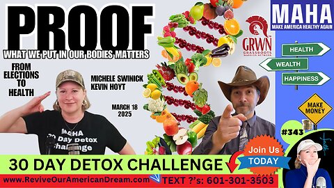 #343 TURN AROUND 2025! 90% Of People Have FAILED & GIVEN UP On Their 2025 GOALS...RESTART THE YEAR NOW & JOIN US - MAHA 30 Day Detox & Weight Loss Challenge - GET HEALTHY, FEEL GREAT & MAKE MONEY!