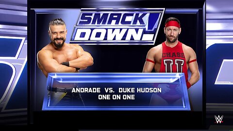 WWE 2k25 Andrade vs Duke Hudson