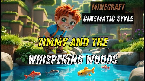 Timmy and the Whispering Woods | Magical Minecraft Cinematic Kids Story Adventure