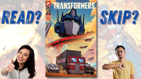 Review: Skybound's Transformers #25, and Their Shocking Ending