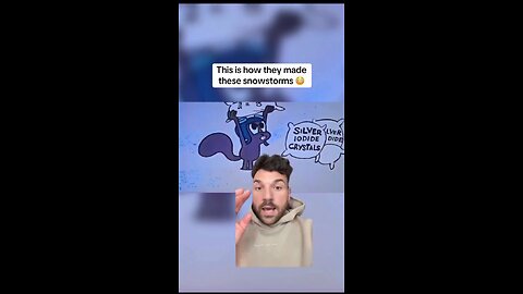 They Disclosed How They Made Snow Storms Through Cartoons