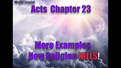 Acts Chapter 23 Then Paul Said to Him, "God Will Strike You, You Whitewashed Wall!" God will be our