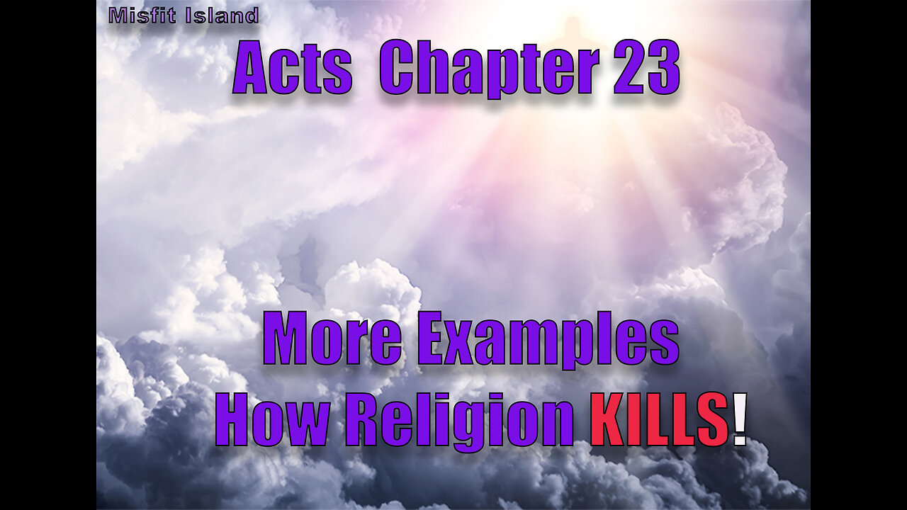 Acts Chapter 23 Then Paul Said to Him, "God Will Strike You, You Whitewashed Wall!" God will be our