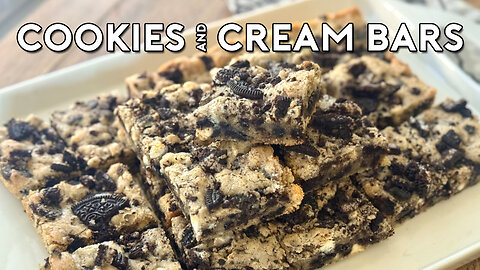 COOKIES & CREAM BARS