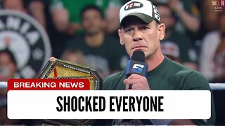 JOHN CENA JUST SHOCKED EVERYONE