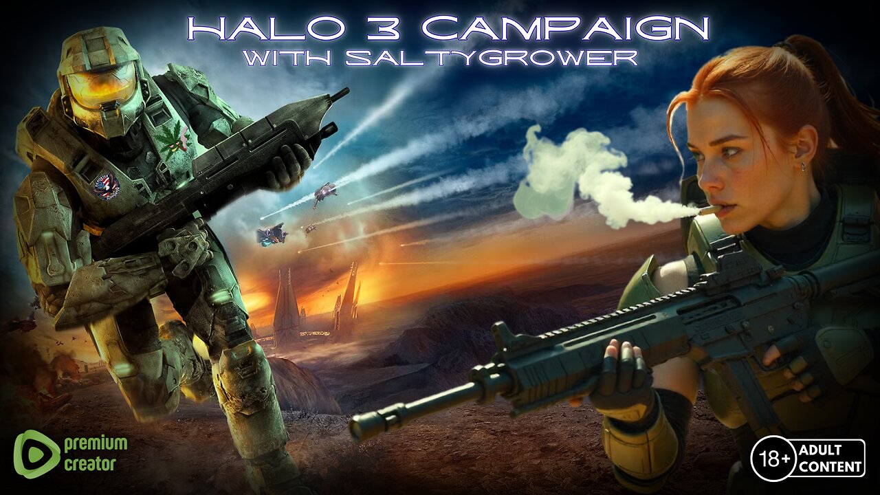 Halo 3 Campaign With SaltyGrower | The End?