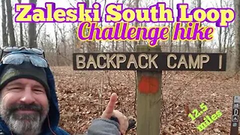 Zaleski South Loop 4K Challenge Hike 12.5 miles Ohio