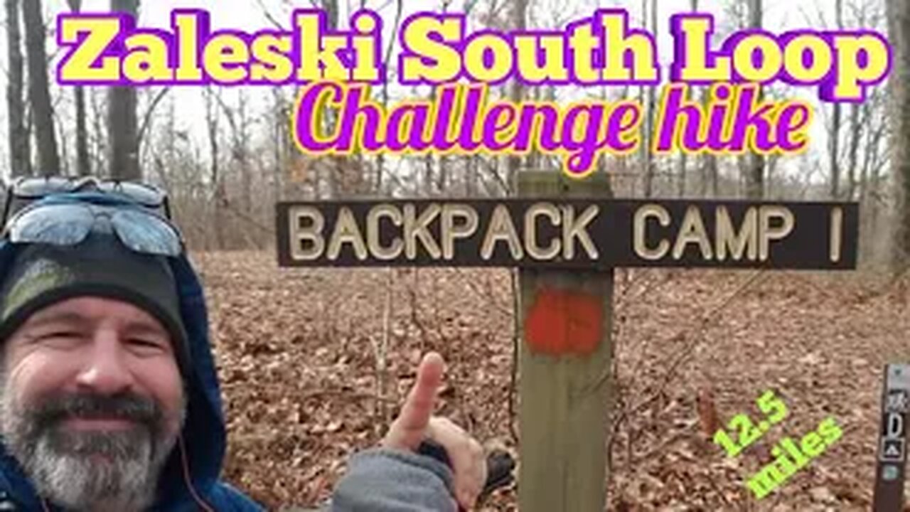 Zaleski South Loop 4K Challenge Hike 12.5 miles Ohio