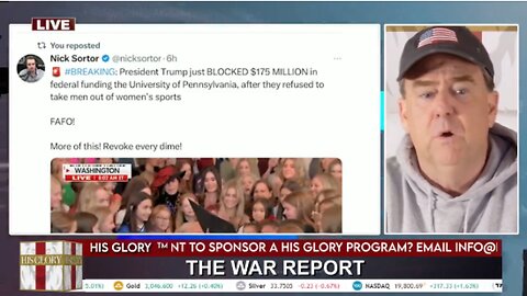 Pastor Dave Scarlett: The War Report! - 3/19/25