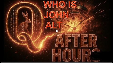 JOSH REID W/ Q After Hours Ep. 3: The Great Resource Reset. WHO IS JOHN QALT?