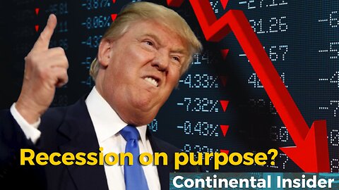 📉 Is Trump causing a recession on purpose? 