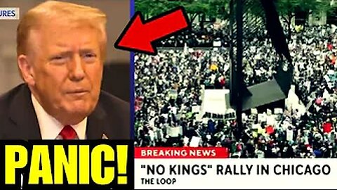 Trump PANICS on Fox News, MASSIVE NO KINGS PROTESTS