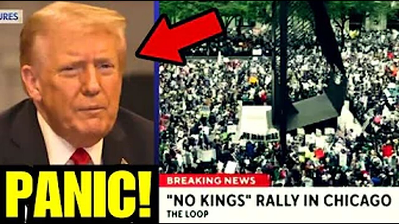 Trump PANICS on Fox News, MASSIVE NO KINGS PROTESTS