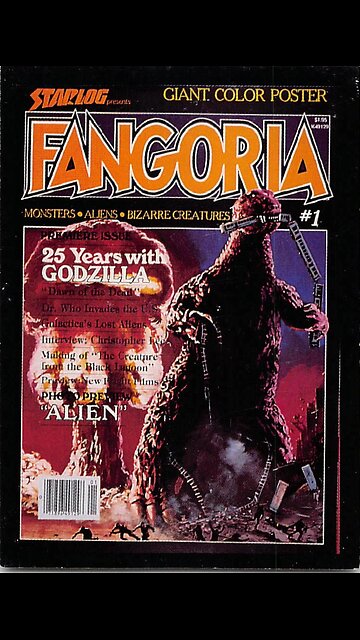 Fangoria’s First Issue: Godzilla, Sci-Fi & Horror Legacy