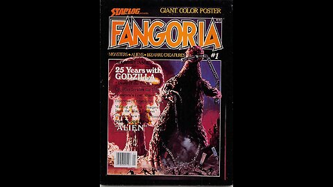 Fangoria’s First Issue: Godzilla, Sci-Fi & Horror Legacy