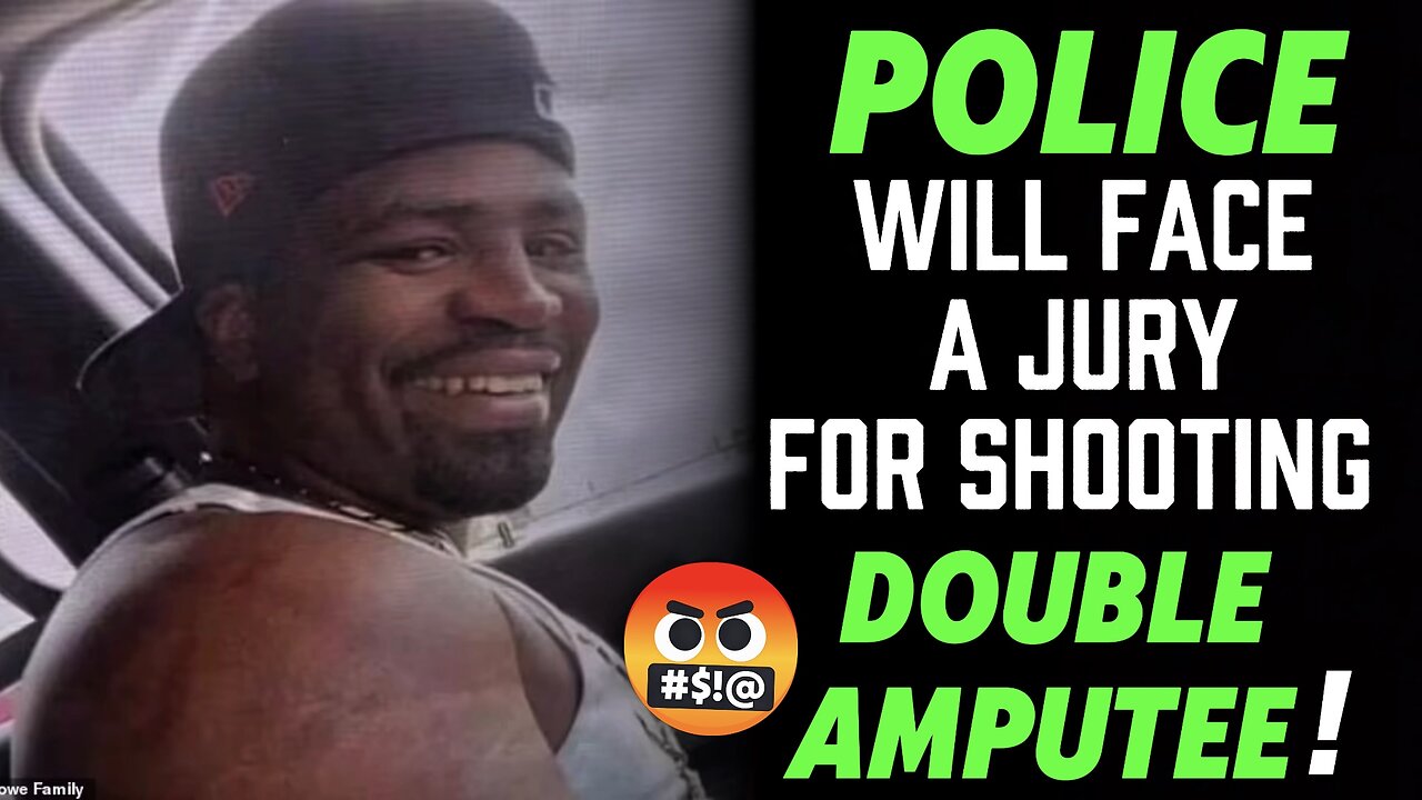 DOUBLE AMPUTEE SHOT AND KILLED BY POLICE! #anthonylowe