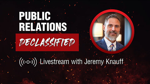 Ep. 29 - Public Relations Declassified Livestream