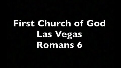 Romans 6: Choose Your Master