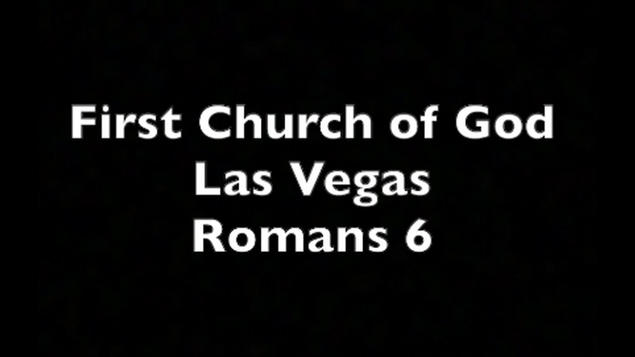 Romans 6: Choose Your Master