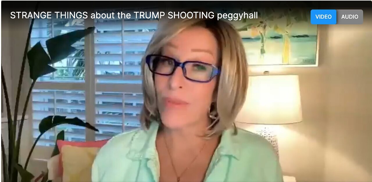 "Unusual Aspects of the Trump Shooting Incident According to Peggy Hall"