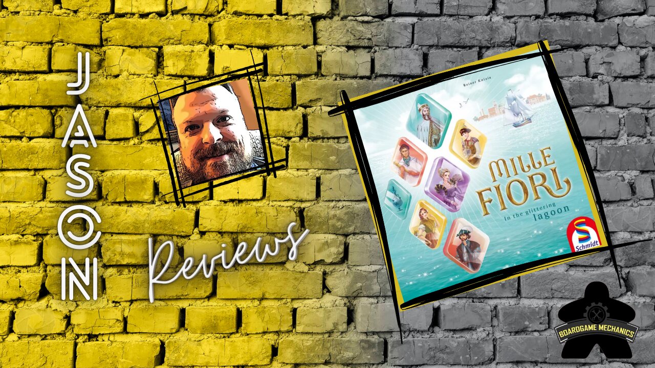 The Boardgame Mechanics Review Mille Fiori w/ The Masterpieces Expansion