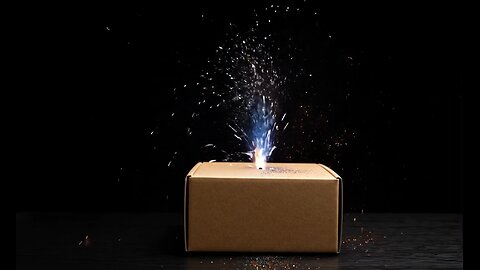 Fireworks in a box
