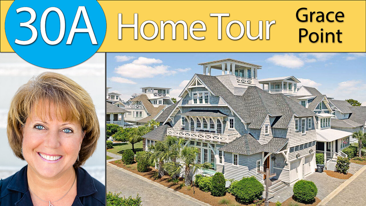 30a Home Tour in Grace Point beside Watersound Florida
