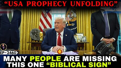 🔴MANY PEOPLE MISSED A BIBLICAL SIGN FROM TRUMP👆Prophetic Word Today | God's Message Today