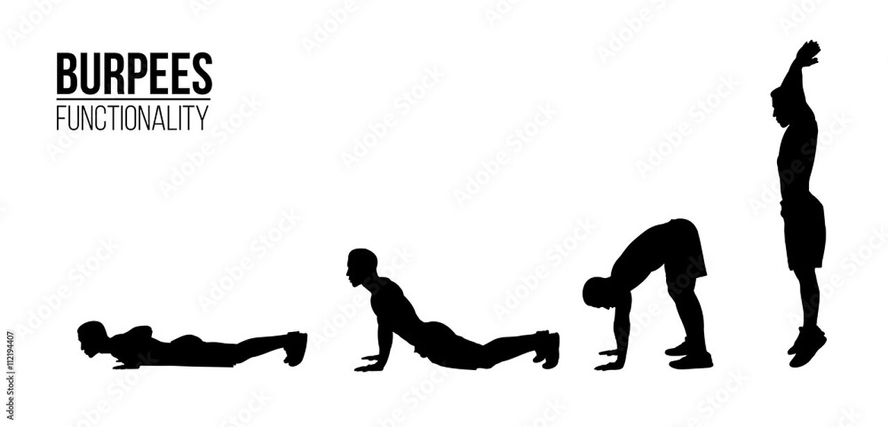 Everyday 330 push ups and 150 Burpees!