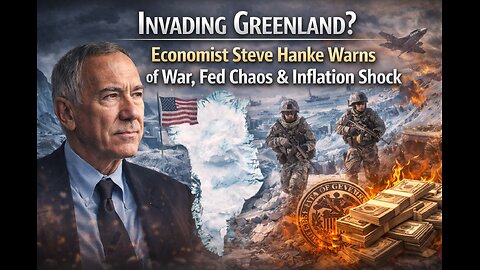 Invading Greenland? Economist Steve Hanke Warns of War, Fed Chaos & Inflation Shock