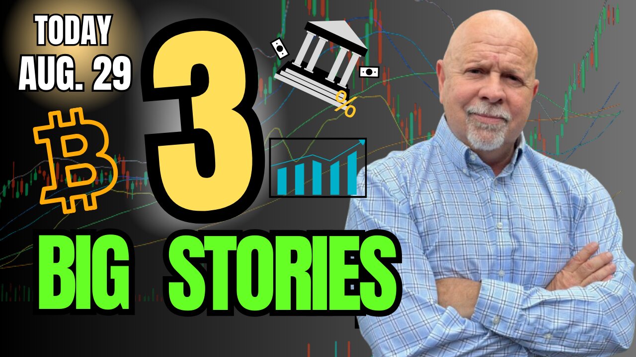 PCE, Fed Showdown, Bitcoin — Today’s 3 Big Money Stories (Aug 29, 2025)