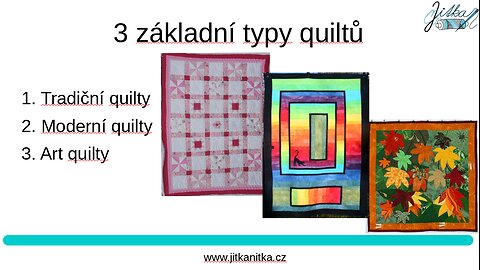 Typy quiltů