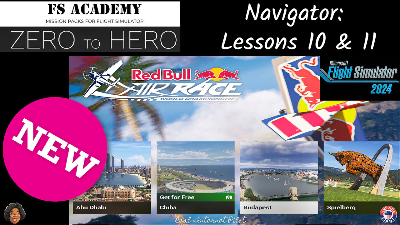 Monday MSFS 2024 Red Bull Racing▪️FS Academy Navigation 10 & 11