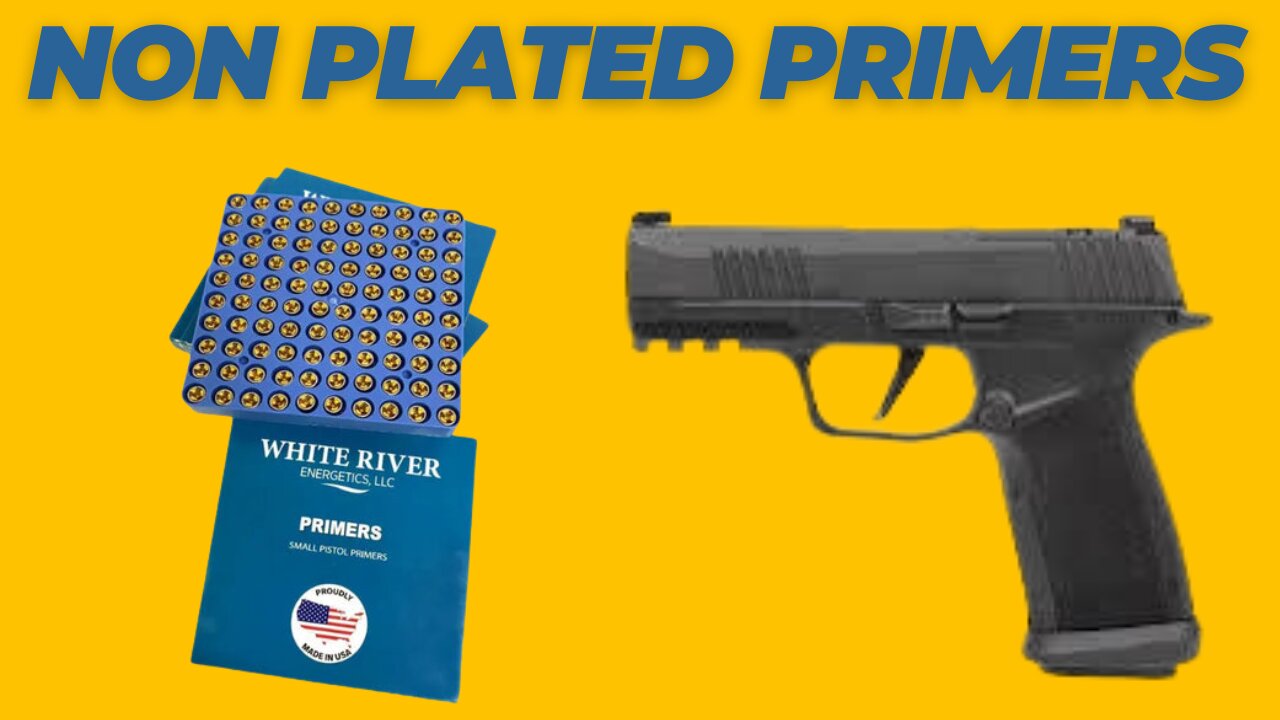Testing White River Non Plated Primers in My Sig P365 XMacro TacOps – Performance & Reliability!