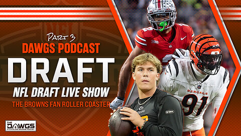 Draft Night 2025 - Part 3: We Ride the Browns Fan Roller Coaster