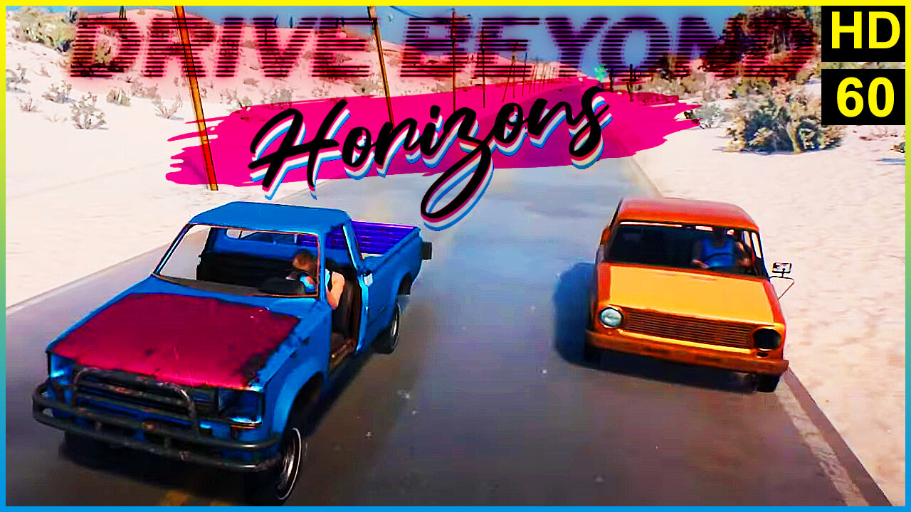 Drive Beyond Horizons. [PC] Introduction First Look. CO-OP Gameplay Commentary. PugmanPlays.
