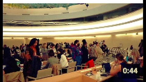 "UN Human Rights Committee Participants Turn Backs on US Ambassador"