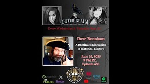The Outer Realm- A Continued Discussion of Historical Niagara with Dave Bennison