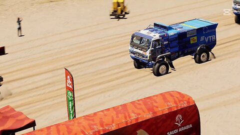 🚛1️⃣Stage 1/4 | KAMAZ Master Sports Team | DUBA | Red Sea Rally | Truck Rally Gameplay!
