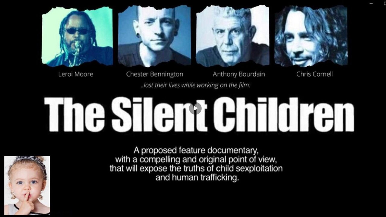 "The Silent Children": Chris Cornell & Chester Bennington were working on Documentary Exposing Child Trafficking (2013)