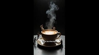 My Coffee: Fueled by Miniature Workers & Pure Desperation ☕