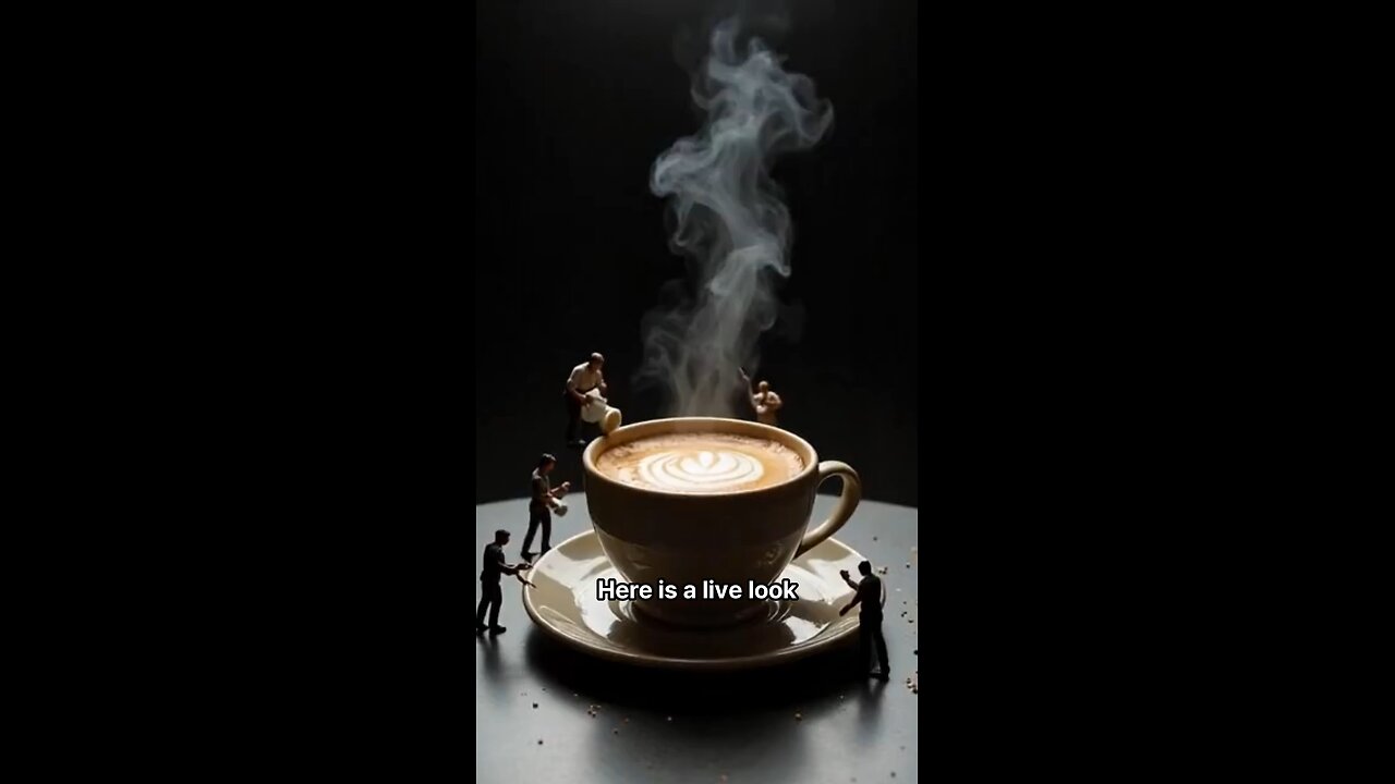 My Coffee: Fueled by Miniature Workers & Pure Desperation ☕