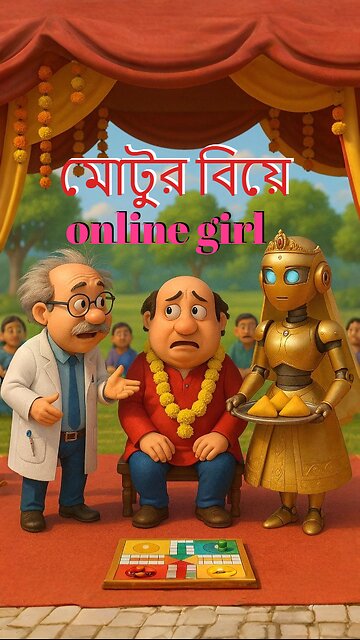 মোটুর বিয়ের পাগলামি Motu's Crazy Wedding