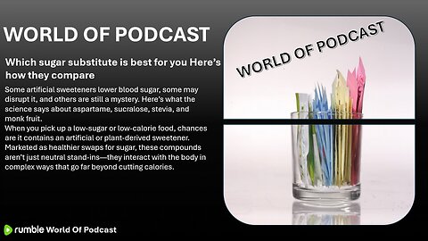 Which sugar substitute is best for you Here’s how they compare