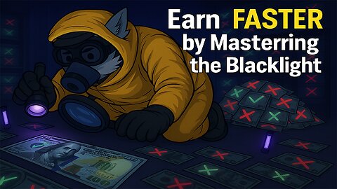 Earn FASTER by Mastering the Blacklight – Genius Bill Sorting Tips! - Cash Cleaning Simulator