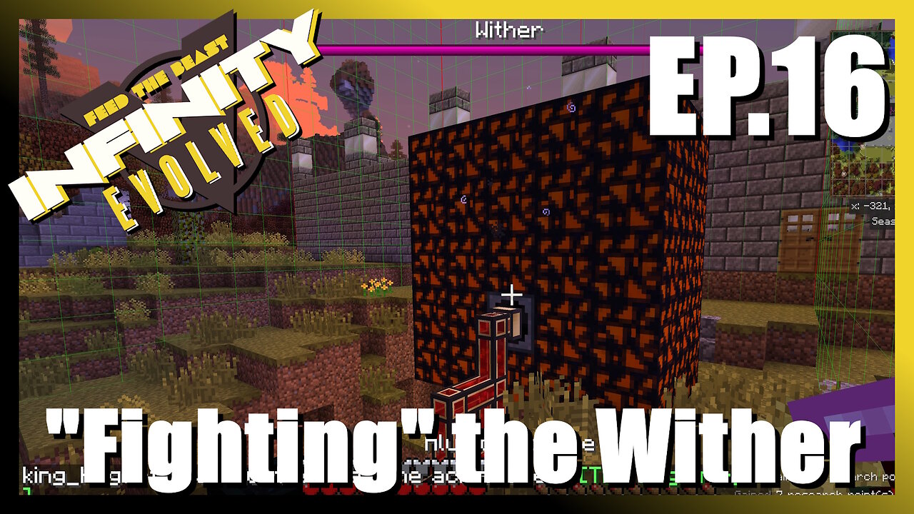 FTB Infinity Ep16: "Fighting" the Wither